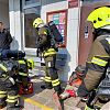 Пожарные Зеленограда проводят пожарно-тактические занятия в многоквартирных жилых домах